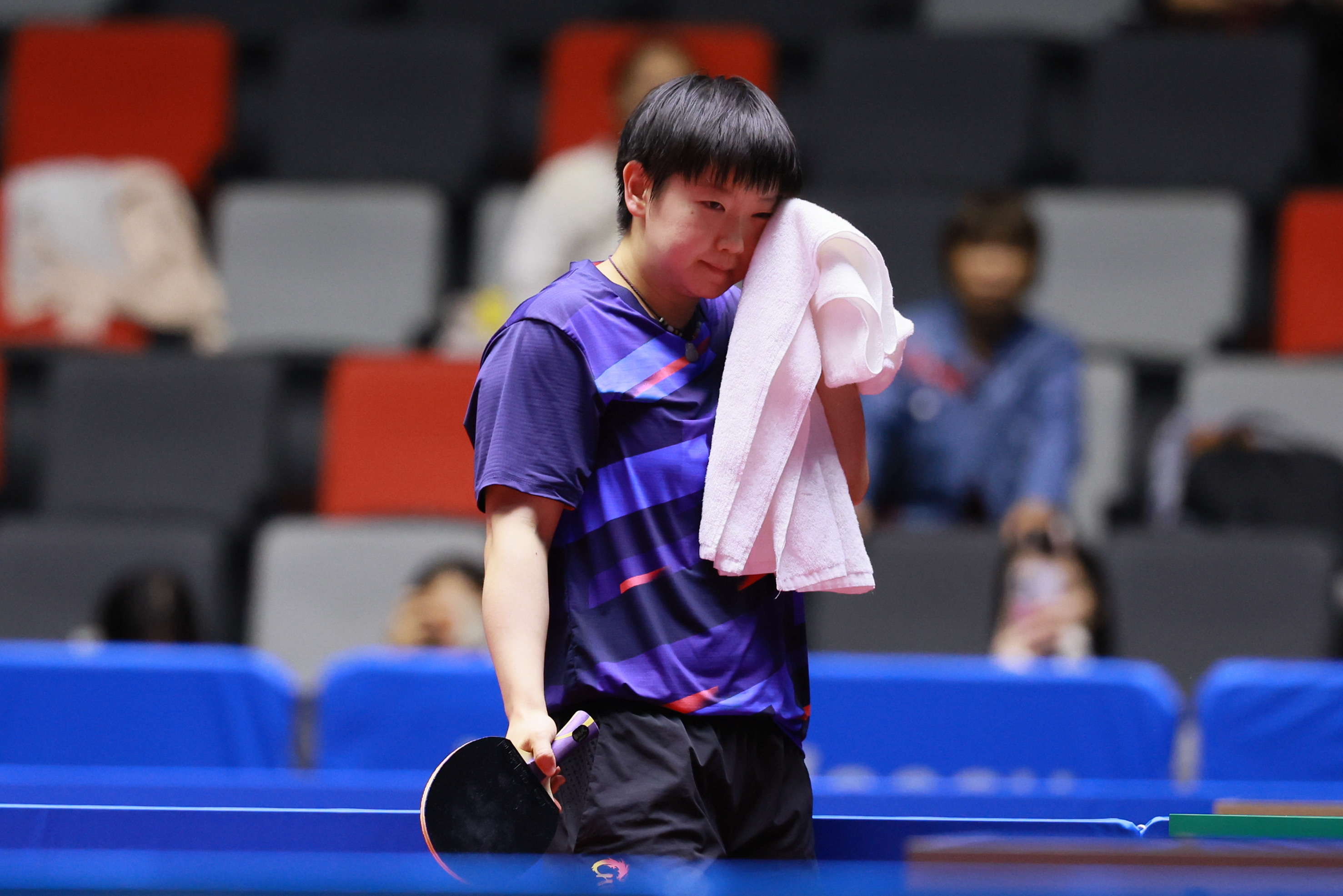 孙颖莎[努力]第十五届全运会 [打call]孙颖莎VS刘炜珊 20251110｜