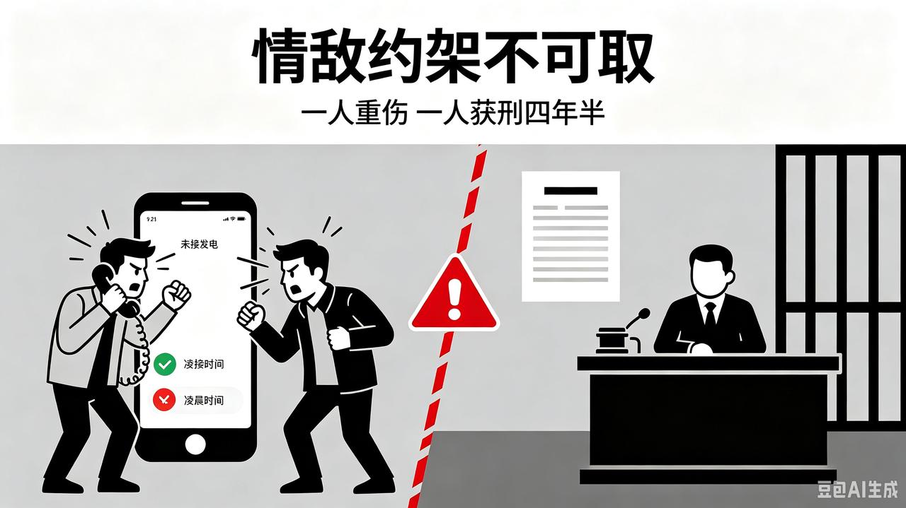 荒唐至极！女子脚踏两条船事情败露，两名男友不追责女方，反倒相约线下决斗。结果谁也