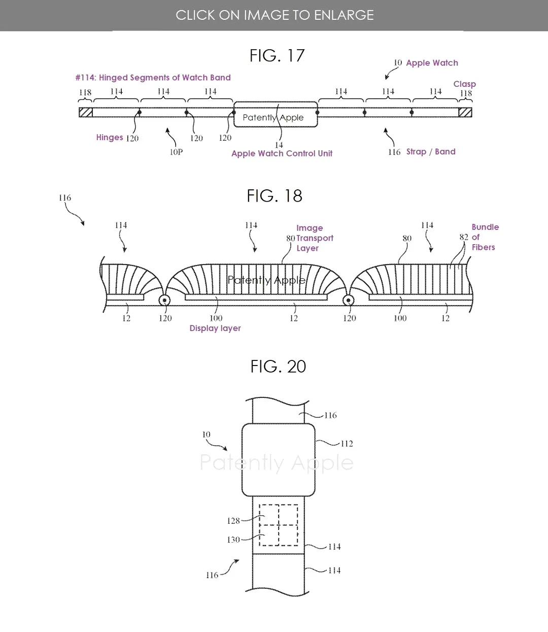 【#AppleWatch新专利表带配第2屏幕#可显示通知、图标等】11 月 15