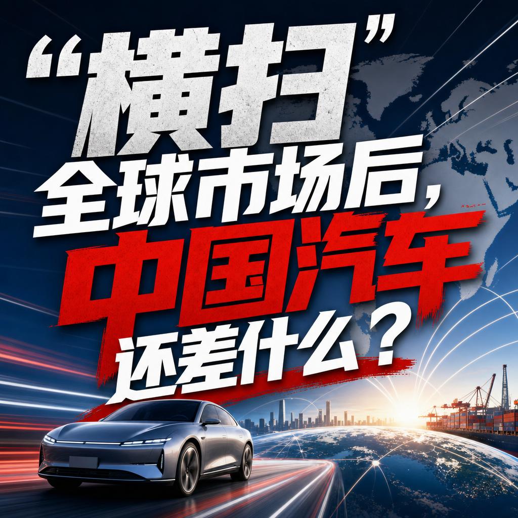 中国汽车出口高增 需补服务适配品牌信任短板
中国汽车出口数字还在向上冲，今年前四