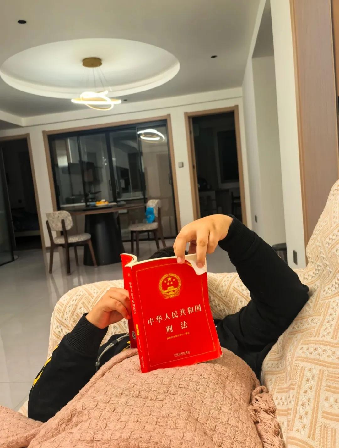 六年级的小家伙，没错，他又在专研刑法了！