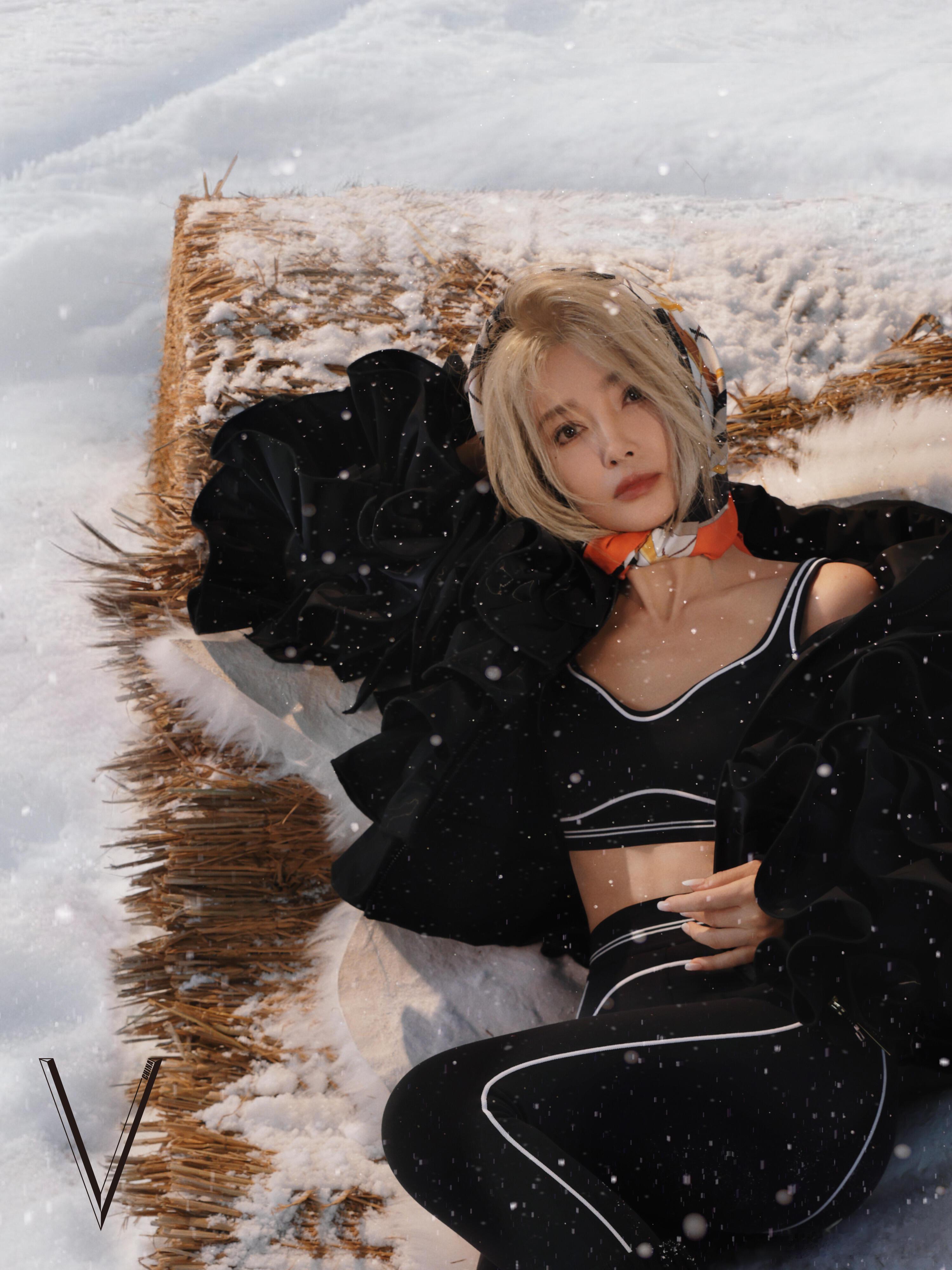 李冰冰金色短发好帅啊李冰冰金发李冰冰金色短发