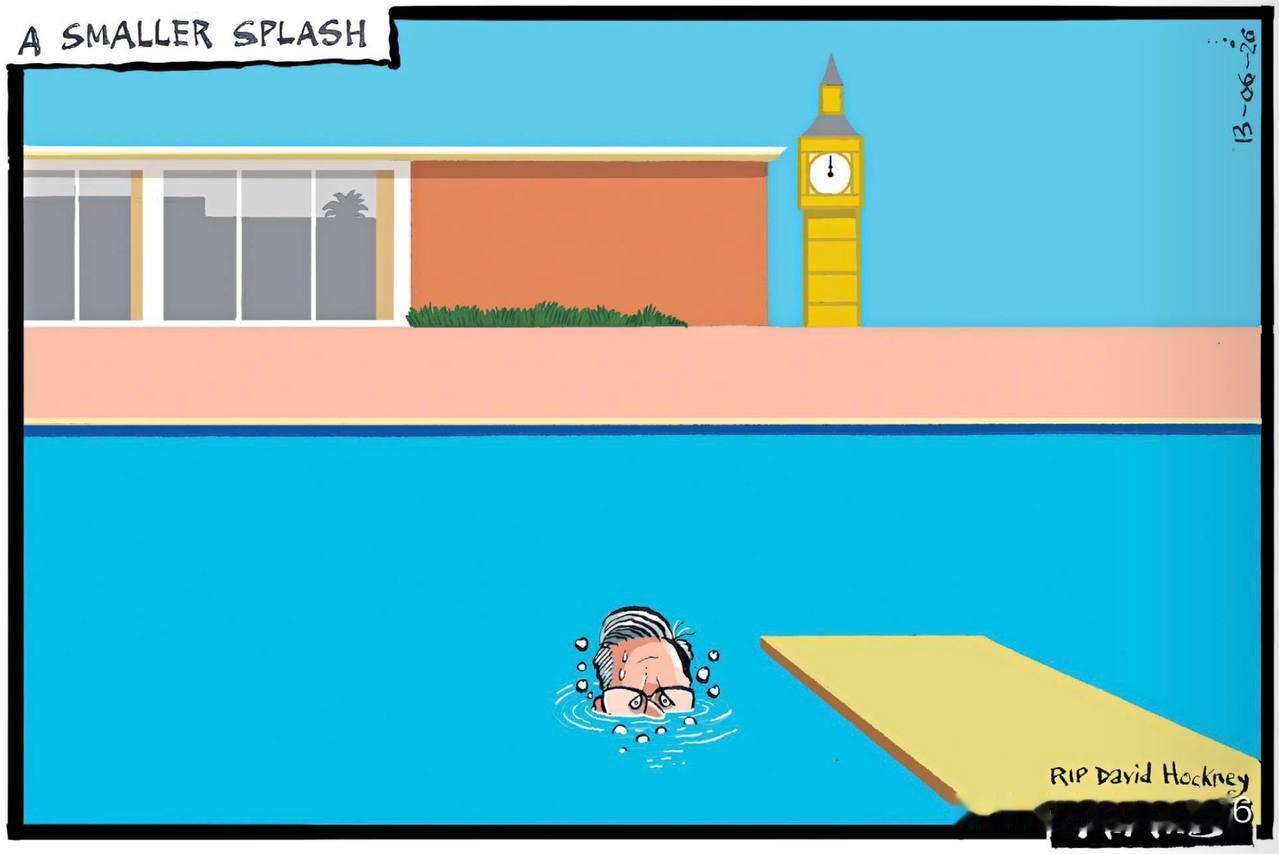🇬🇧英国正在向著名艺术家大卫·霍克尼（David Hockney）致以最后的