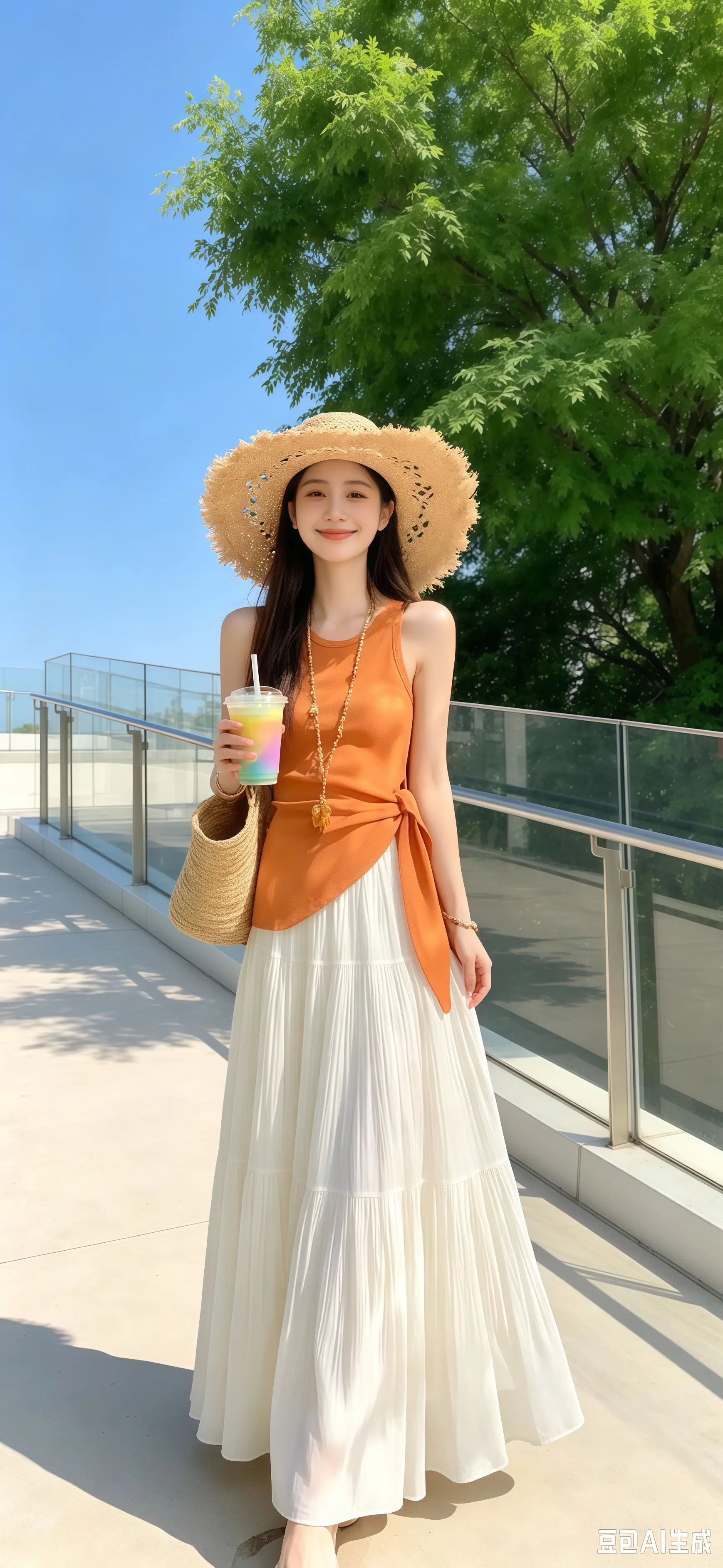 热点 夏天高级穿搭 橙色系夏日穿搭有多明媚 度假风穿搭 日常穿搭