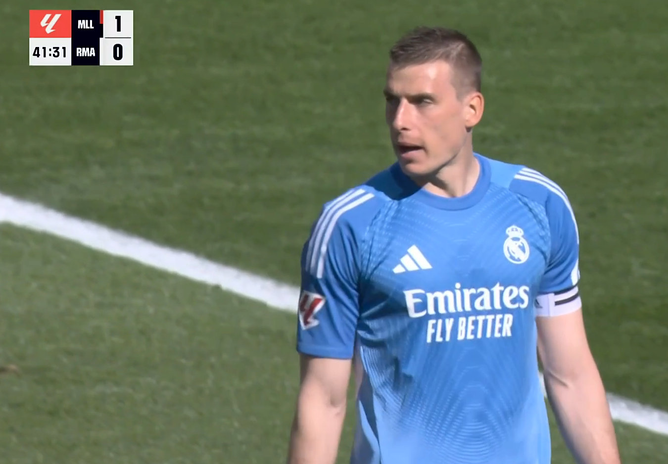 马略卡进球了 1-0落后 