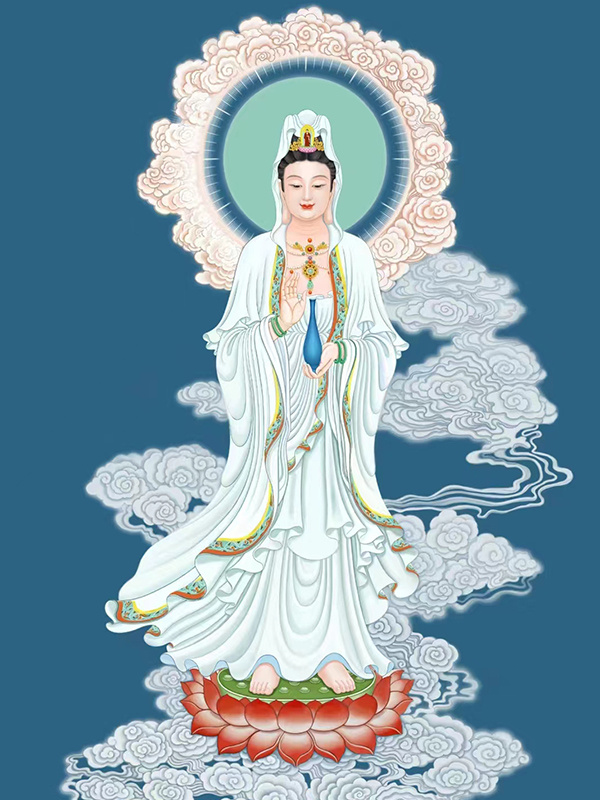 观音菩萨护佑，灾厄远离，福泽绵长！  