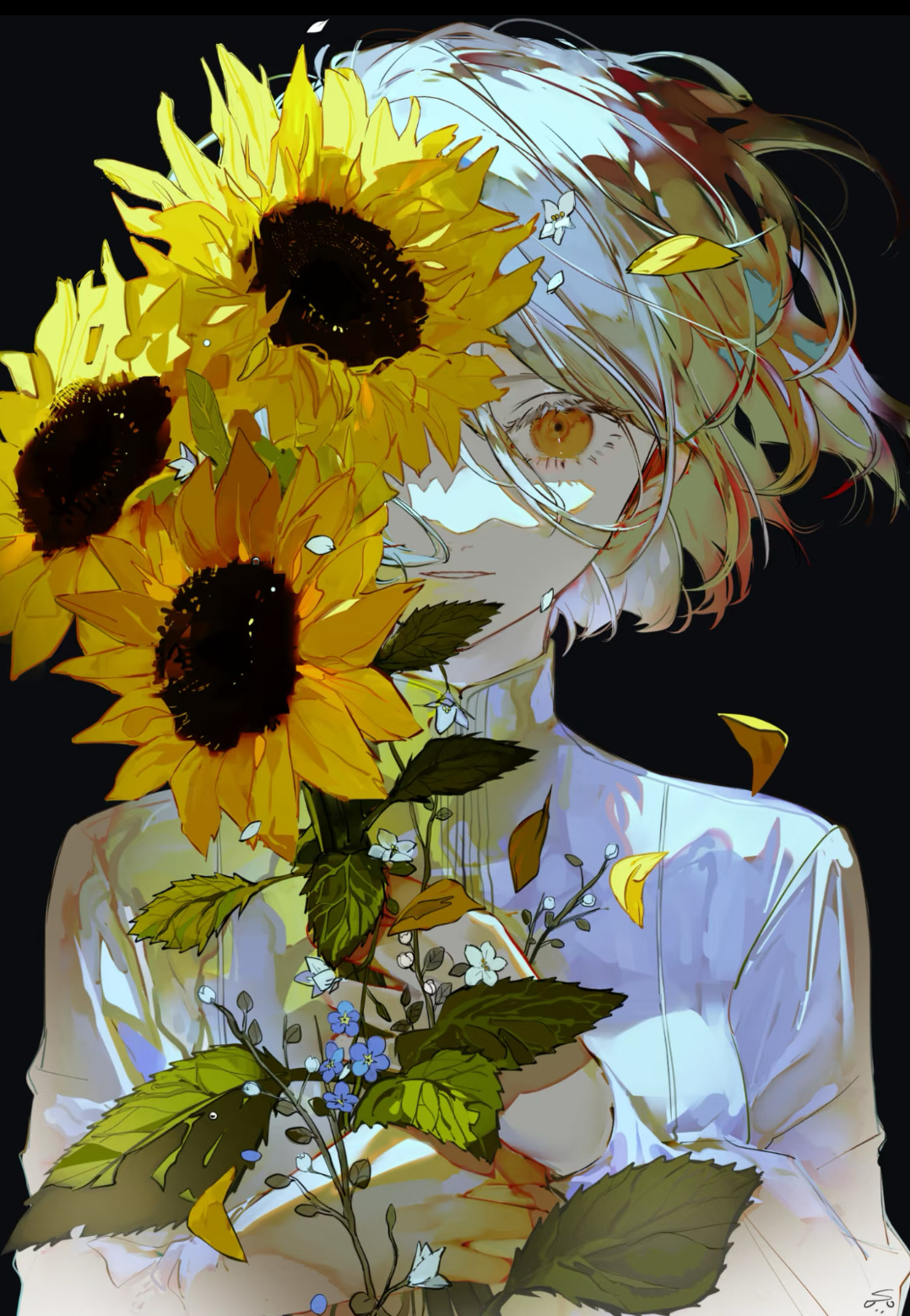插画分享·|画师：しょくむら         国漫黄金十年 ​​​