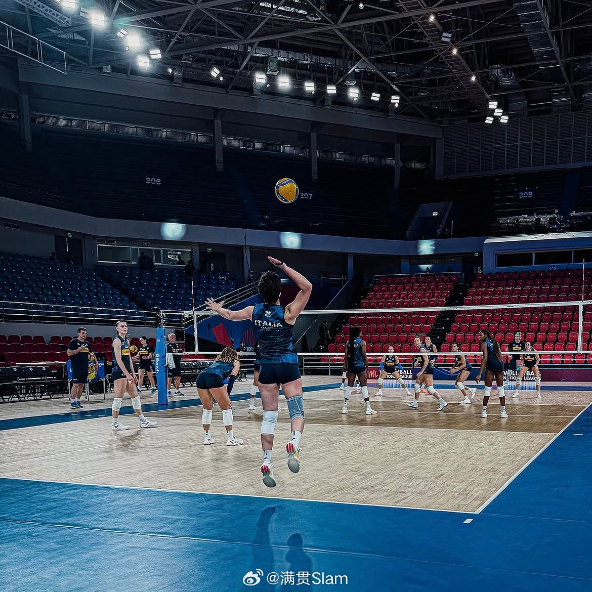 女排2026年世界女排联赛 意大利🇮🇹女排备赛中📍🇵🇭 