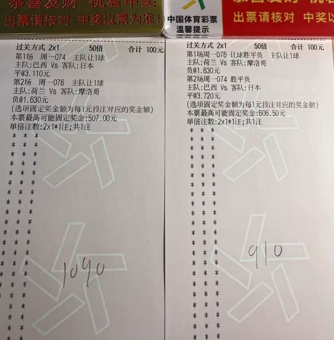 世界杯赛事第19天：南哥预测分析周一074巴西vs日本 ：双平周一076荷兰vs