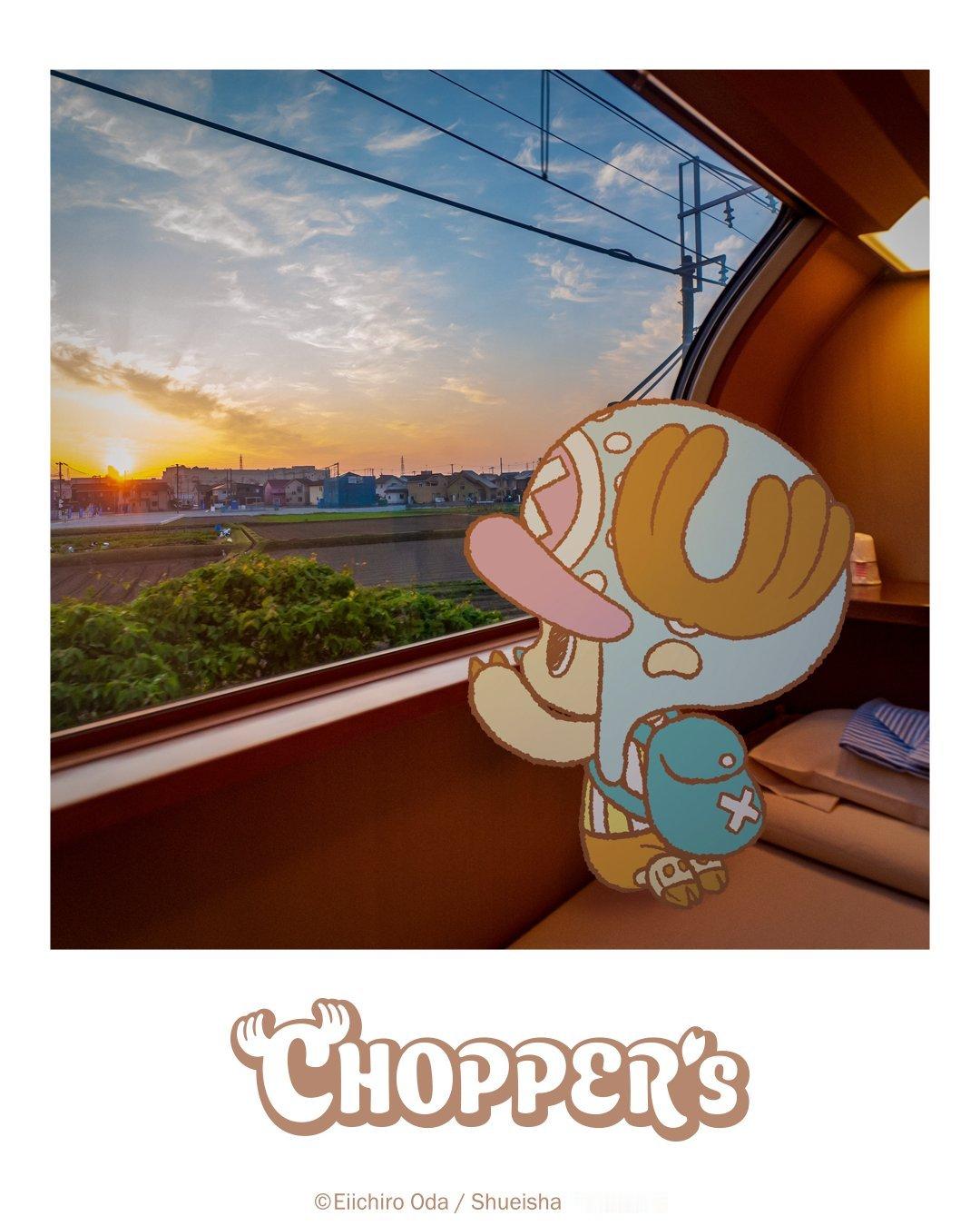 海贼王官方乔巴全新企划“CHOPPER's”，发一些乔巴在现实世界的图和视频。今