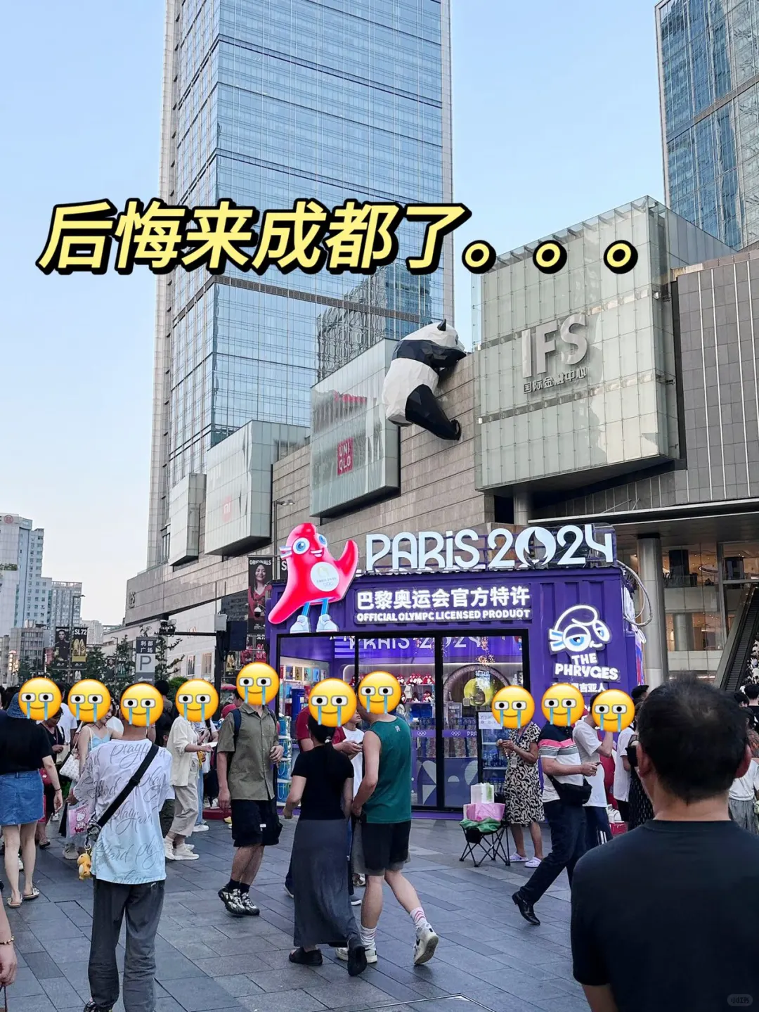 成都已回，还没去的姐妹别去了！要疯了😭