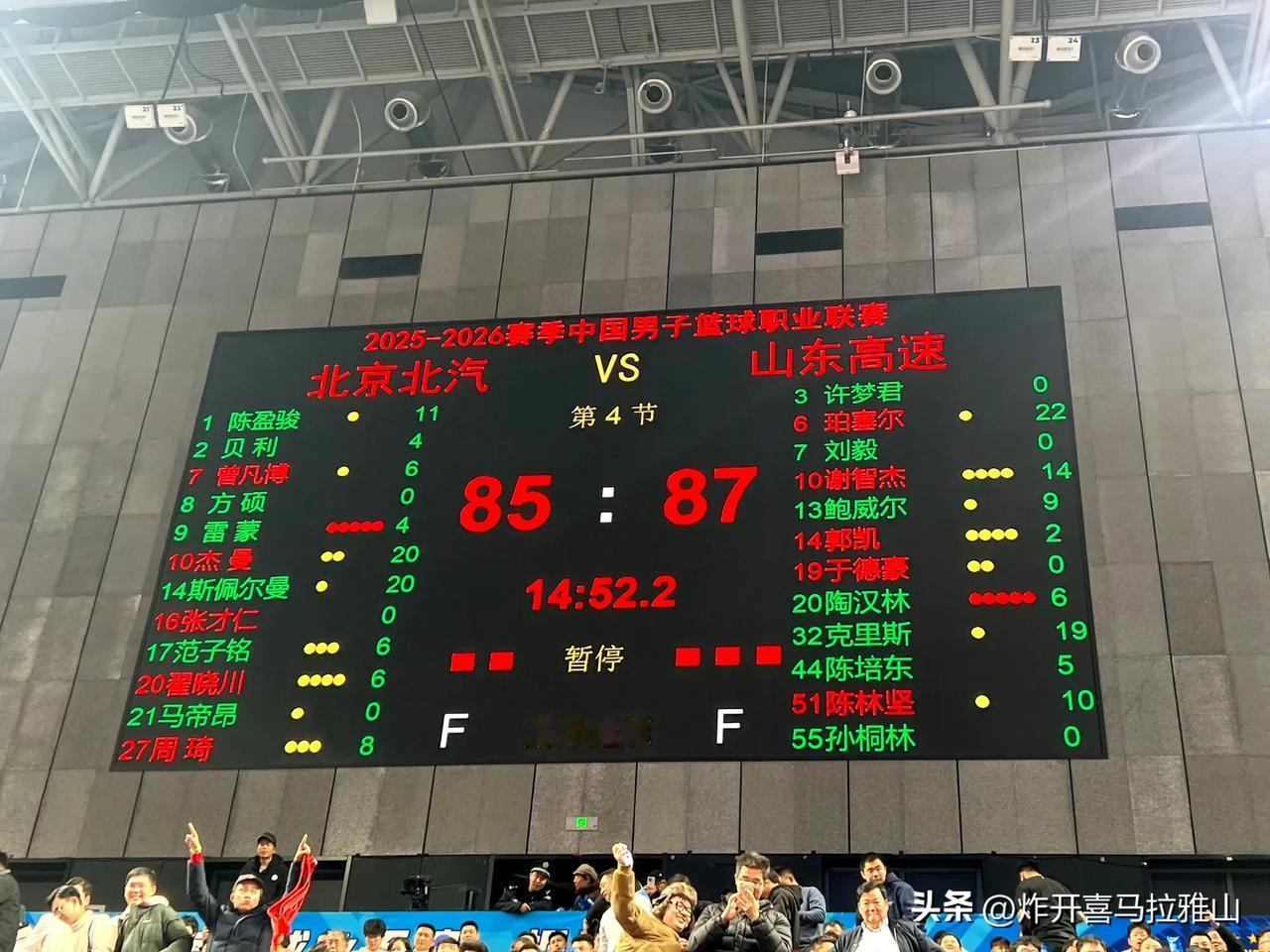 邱彪被禁赛两场后山东队的韧劲立马上来了，原因只有一个。
随着昨晚山东队绝杀北汽队
