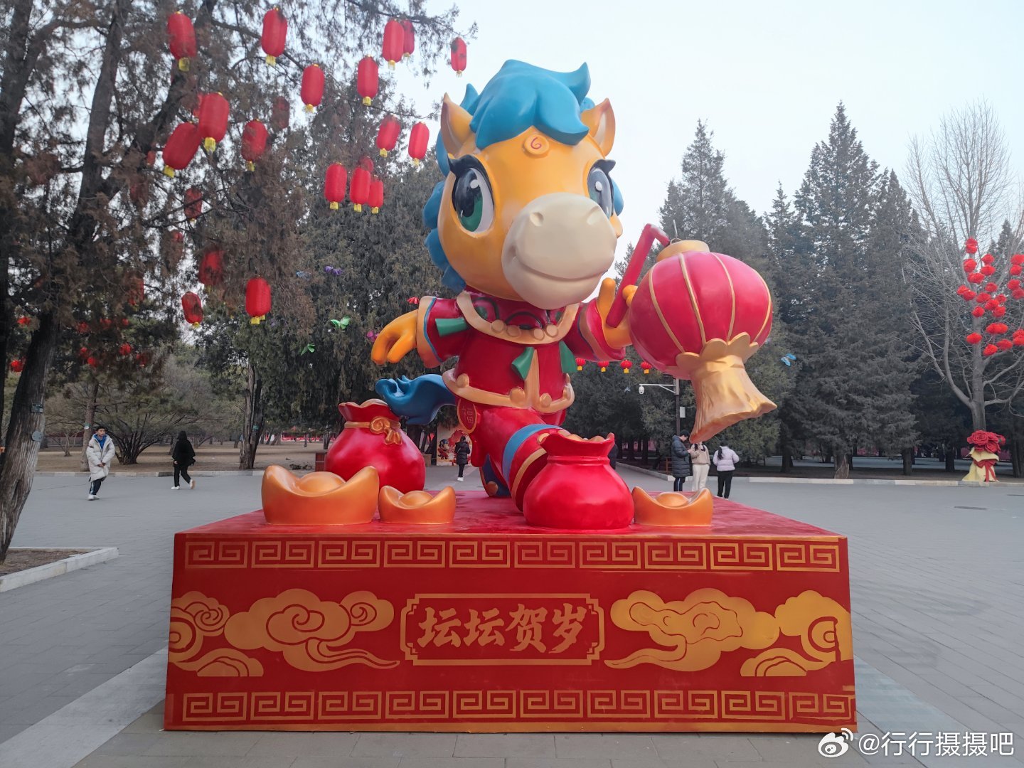 地坛公园的冬  摄影