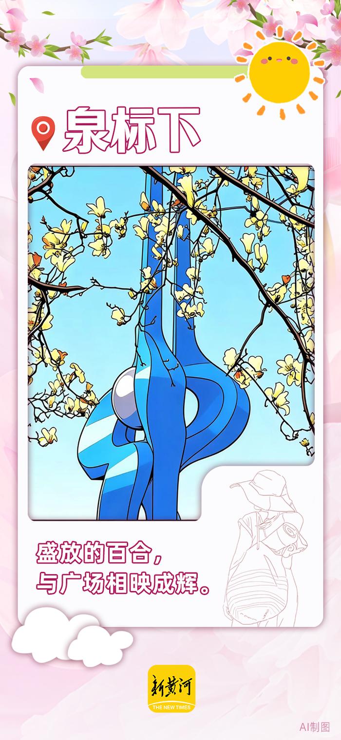 在济南，一块路牌、一座古建，配上花儿就是一个故事…… -app/#/conten