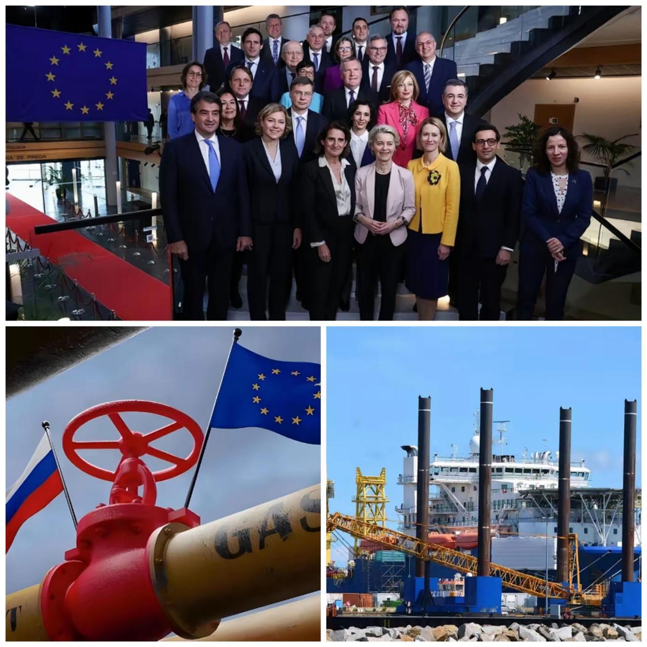 欧盟对俄罗斯放大招！将逐步禁止从俄罗斯进口液化天然气和管道天然气，分别从2026