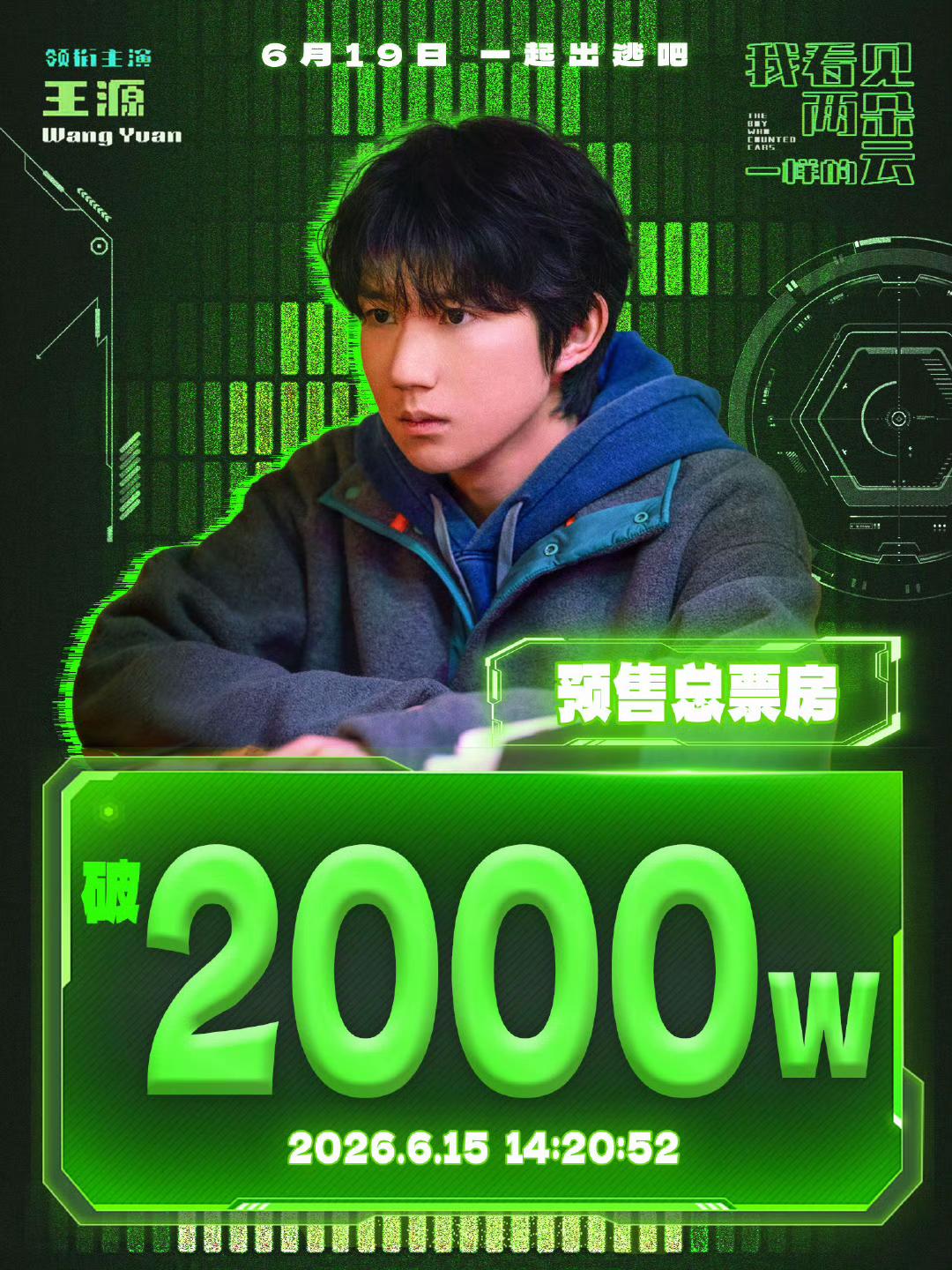 全力托举“两朵云”，预售破2000w啦！抬头看，有云也有好天气！