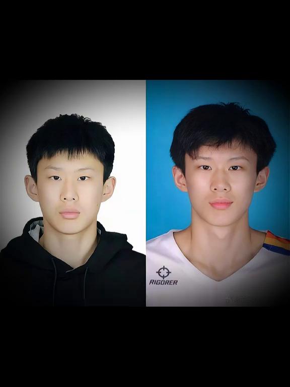 快看，又是扒男篮中出现匪夷所思的一幕。国字脸、浓眉大眼、耳朵轮廓甚至脖子右侧那颗