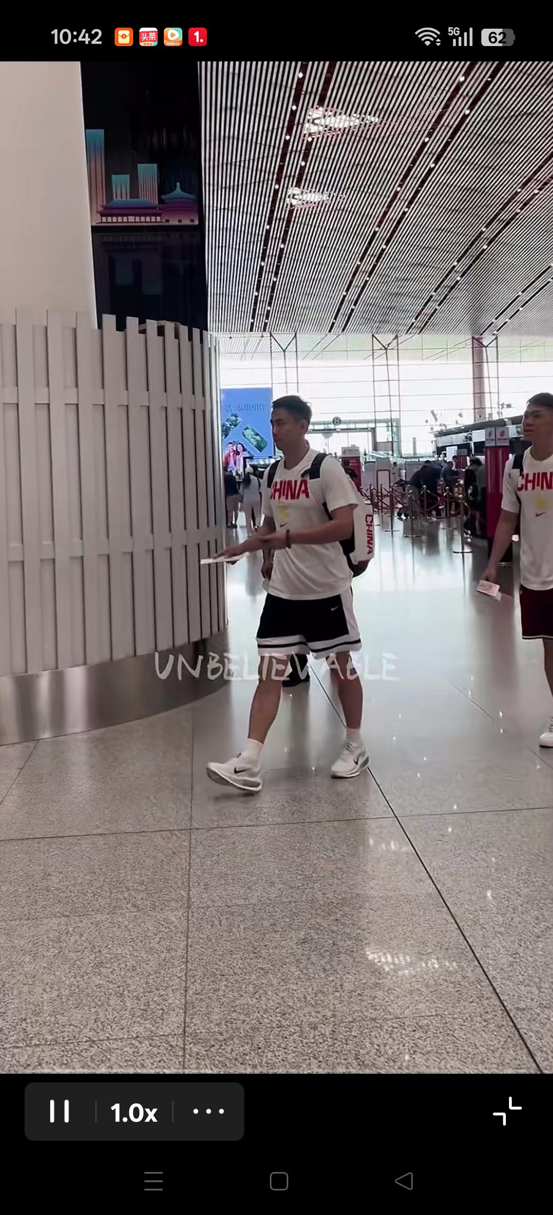 中国男篮8月11日就已从北京出发，接下来的三场热身赛！[加油][加油][赞][赞