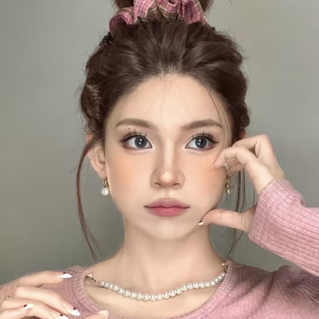 少女心大爆发妆，美高妆容是一种融合了东亚美学与欧美风格的妆容，强调自然，健康，松