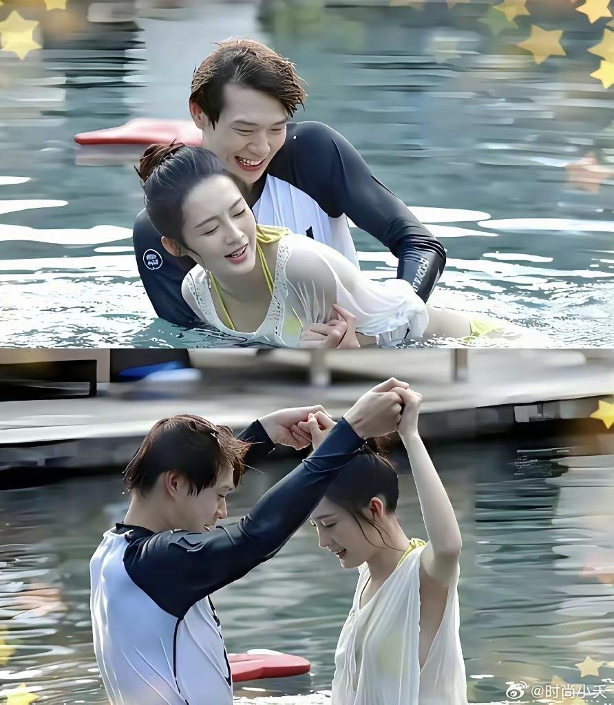 原来的恋综真的放的开，不像演的。你看魏大勋和李沁好亲密，真的做到零距离。 