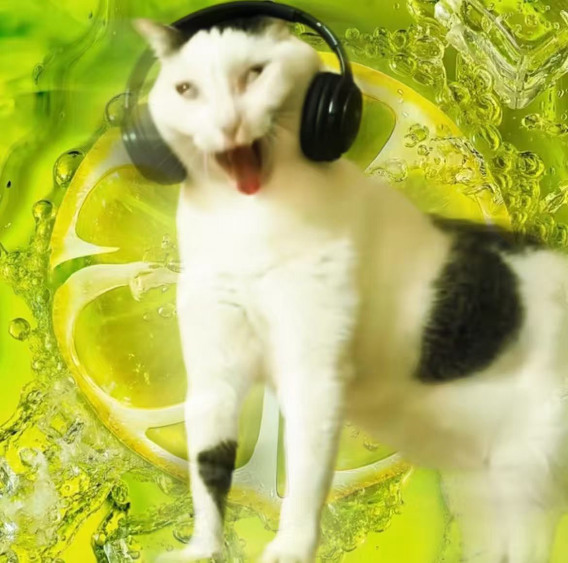 睡醒了 