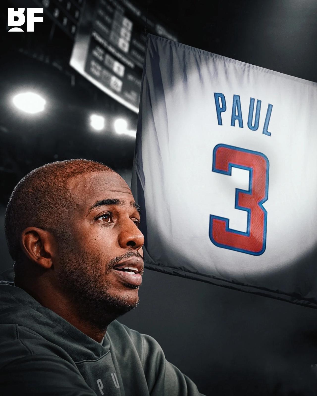 快船这算啥？是给一棒再给颗甜枣吗？
一边毫无体面地赶走保罗，一边跟他说会退役球衣