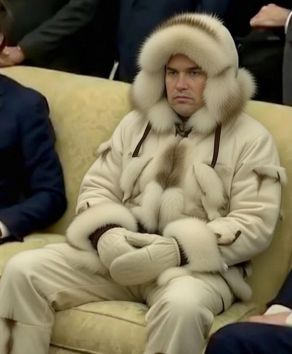 有人预测，特朗普吞并格陵兰岛以后，有可能任命鲁比奥兼任美国第51州州长。

有一