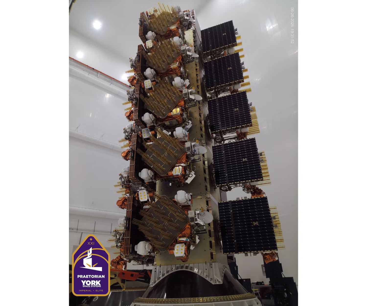 在暂停发射九个月后，太空发展局(SDA) 计划于周四发射下一批 21 颗York