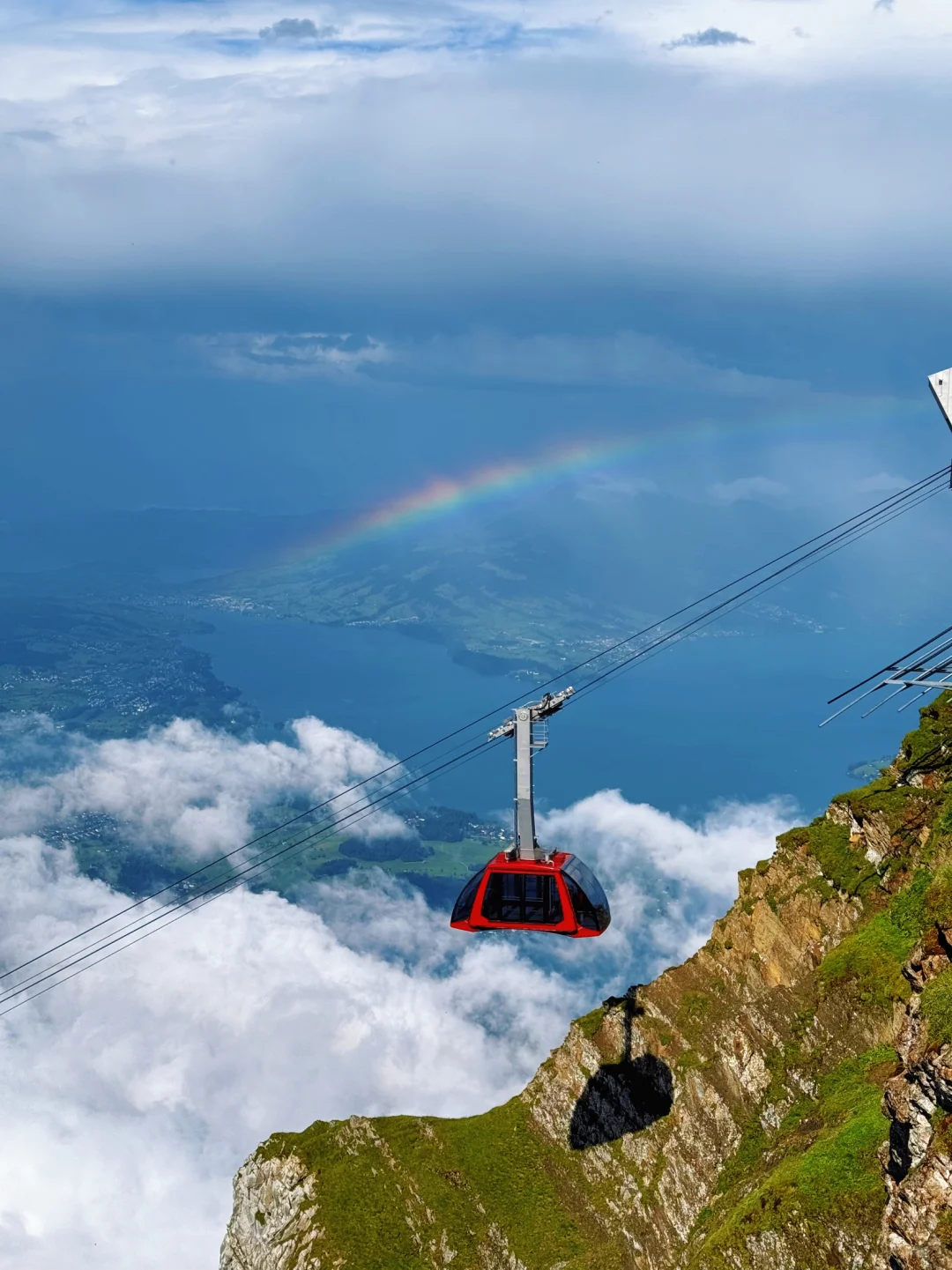 live图 在皮拉图斯山看到了我的人生彩虹！