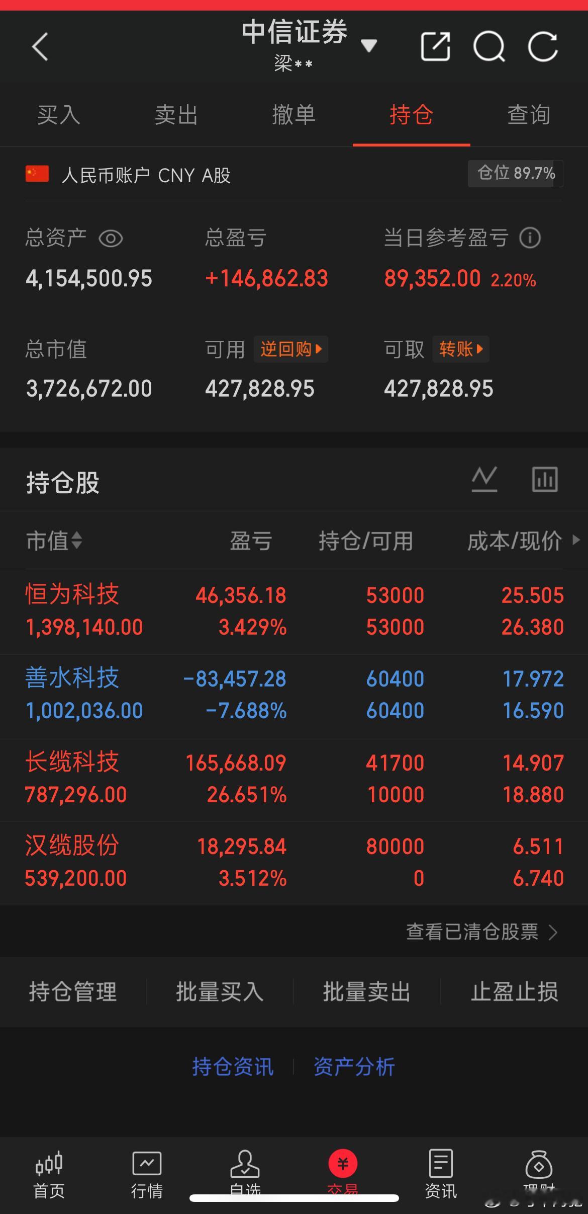 长缆科技 sz002879[股票] 今天又是大惊喜 