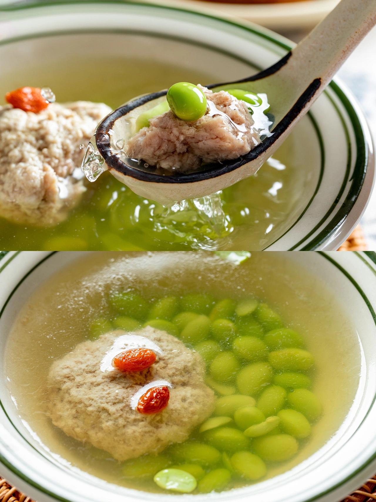 夏季快手汤，鲜美营养爆汁，好喝到无语
夏天天热没胃口，吃毛豆当季又养人~圆润青翠