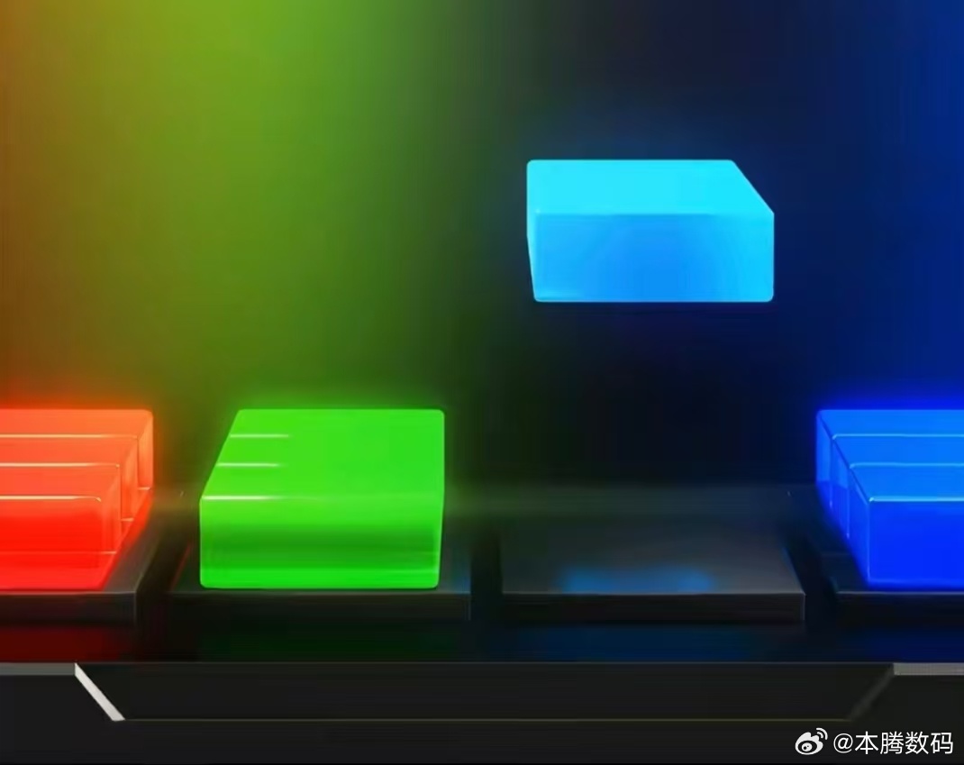 代表现场展示中国智造芯片  两颗芯片引目光。AI赋能光色控，背光技术再精进。领先