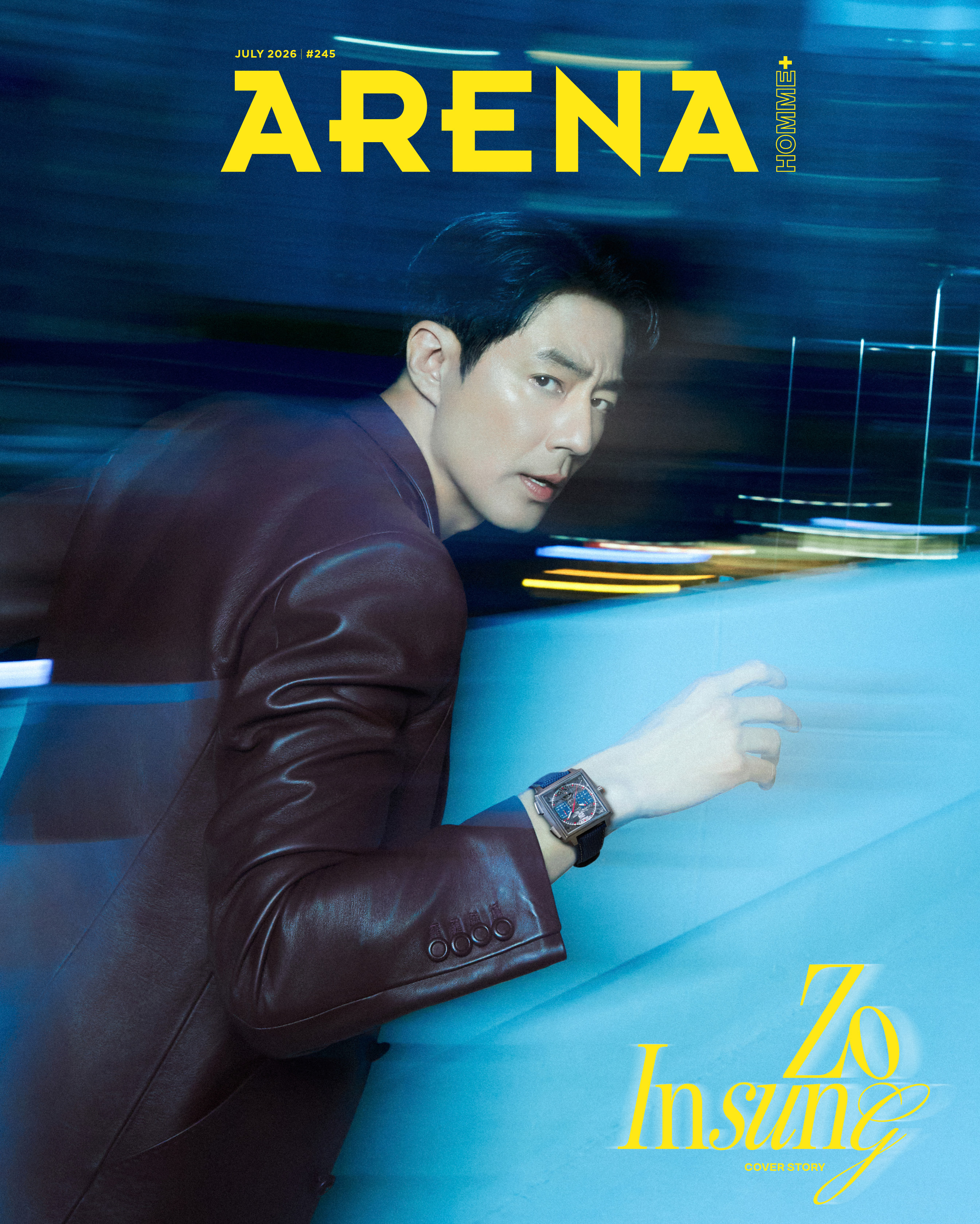 赵寅成 x TAG Heuer｜ARENA HOMME+ KOREA July 