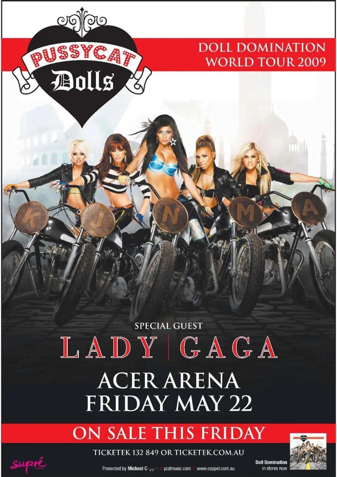 Lady Gaga 曾在2009年作为The Pussycat Dolls的Do