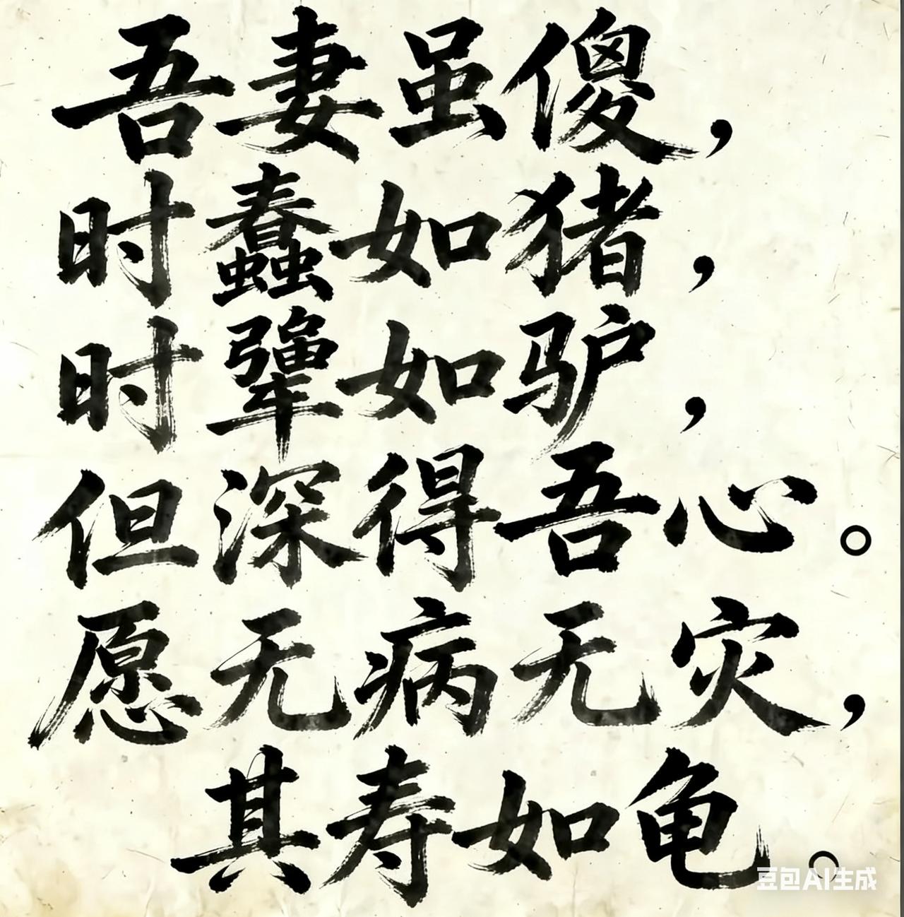 旁人眼里的“傻”与“犟”，在我这里都是独一份的可爱。
爱不是寻找完美，而是明知她