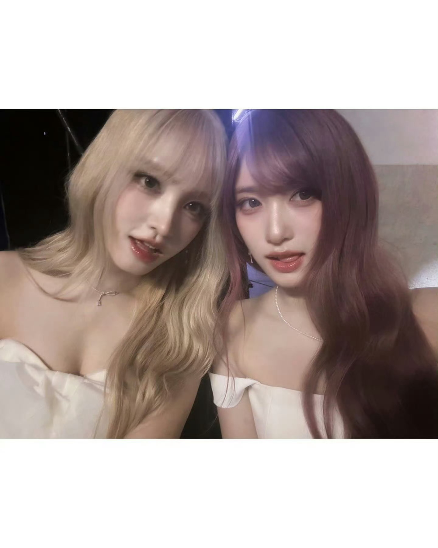 我和闺蜜自拍被开盒系列最美的一张…..💫 