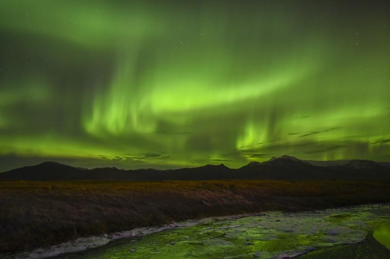 11月12日晚，内蒙古呼伦贝尔罕见地出现了绚丽极光，吸引了众多摄影爱好者和天文爱