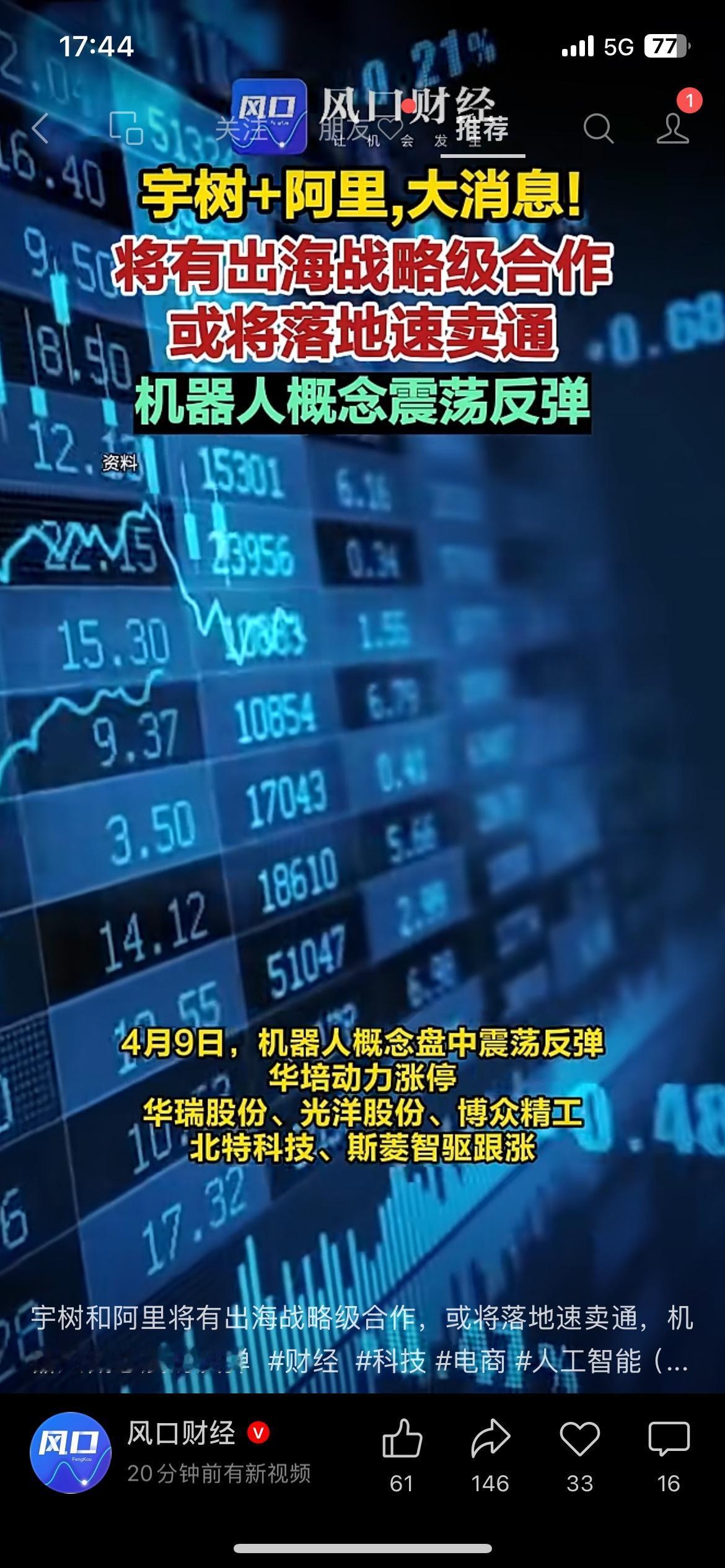 人形机器人牵手阿里出海，行业新变化看懂不吃亏
宇树科技人形机器人正式落地阿里园区