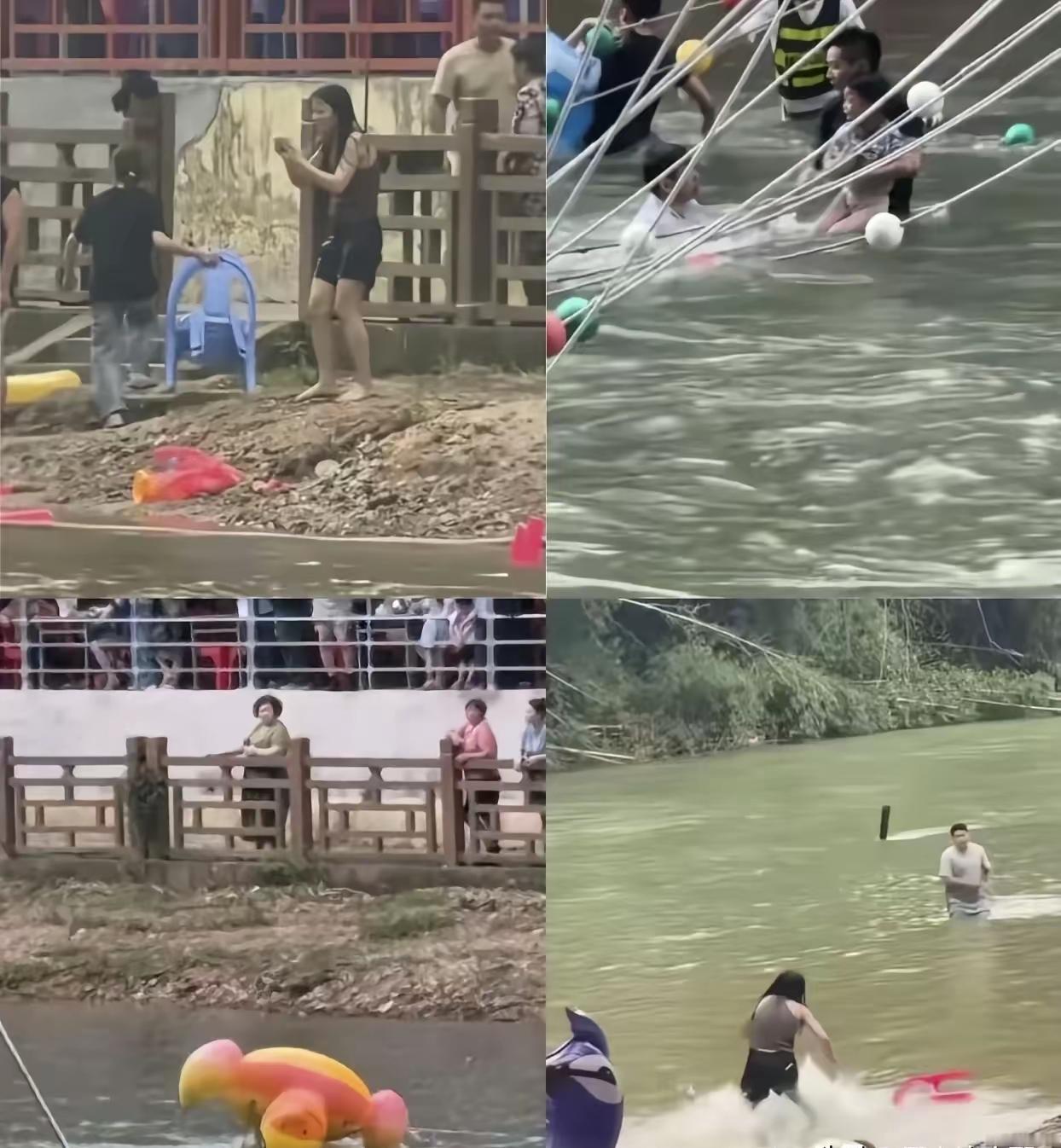 一个19个月大的，一个5岁的俩孩子被年轻的父母带着去漂流，意外发生了，两孩子都被