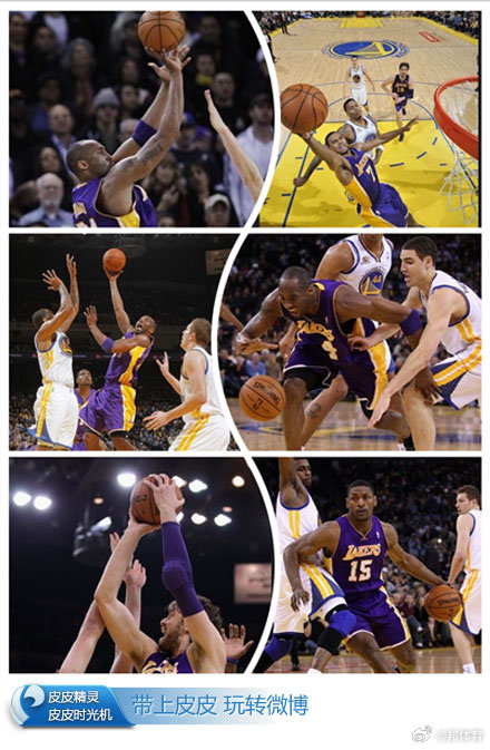 【NBA常规赛：湖人104-101勇士】2011-2012赛季继续进行，洛杉矶湖