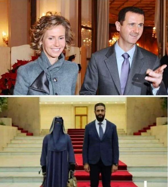 上面是美国和犹太人讨厌的叙利亚

下面是美国和犹太人支持的叙利亚