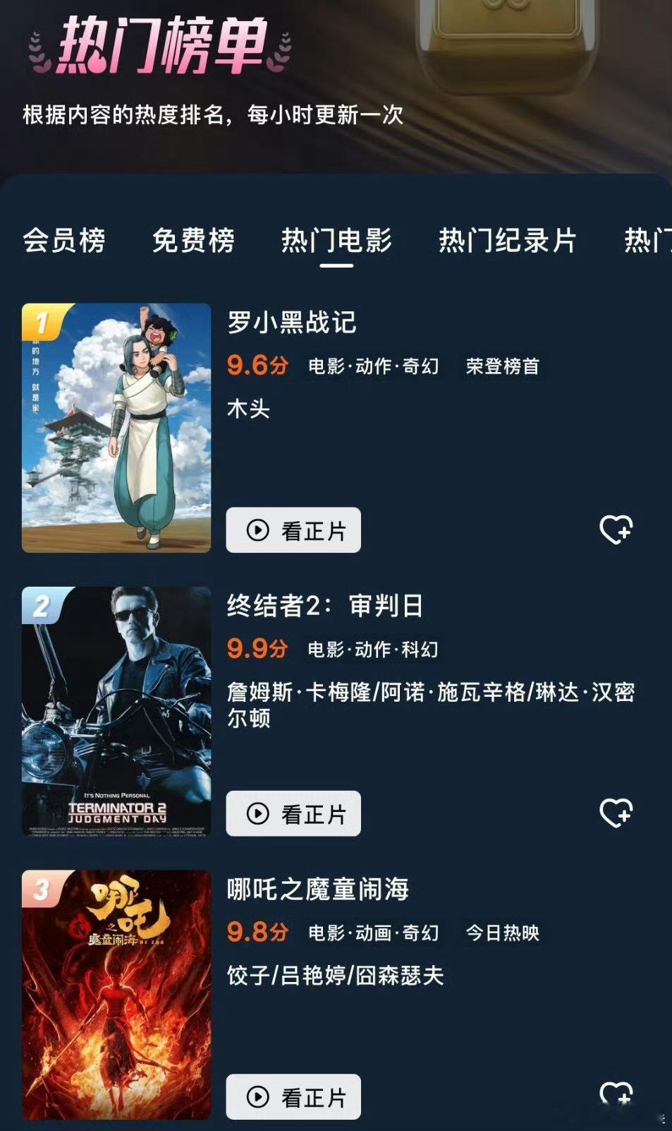哪吒之魔童闹海电影热门榜第三哪吒之魔童闹海热门榜单第三哪吒之魔童闹海热门电影第三