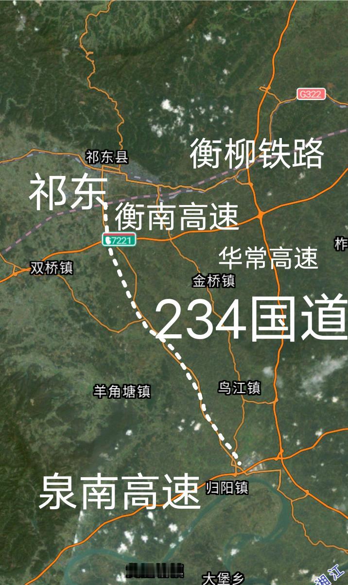 值得点赞，衡阳祁东县234国道县级至归阳段改扩建工程(一级公路双向四车道)已经基