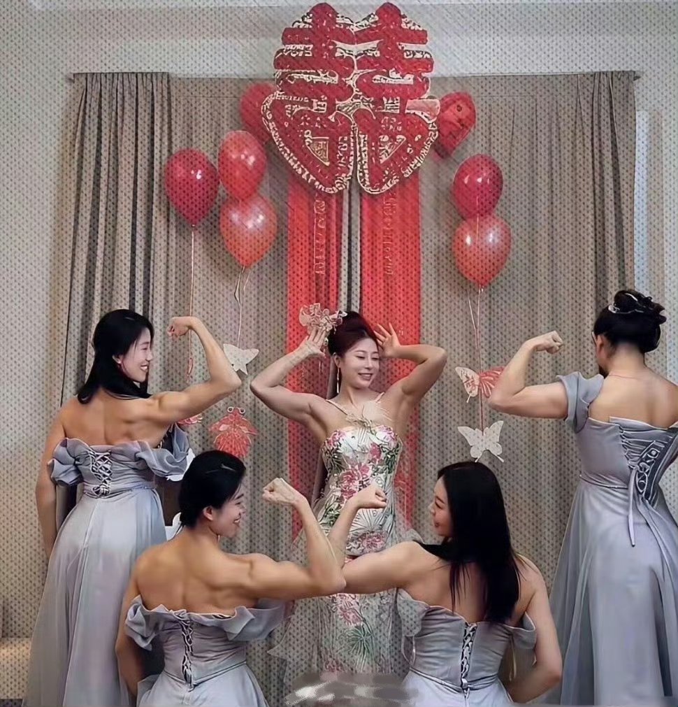 不得不说，伴郎看到这一幕，都惊呆了  