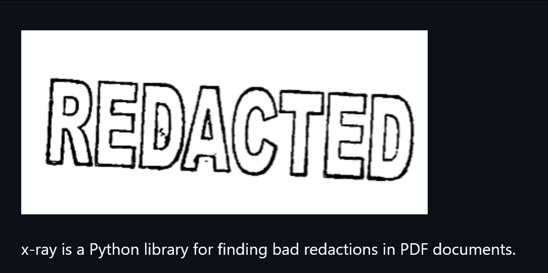 因为爱泼斯坦pdf文件的bug，x-ray这个项目今天又火了github.com