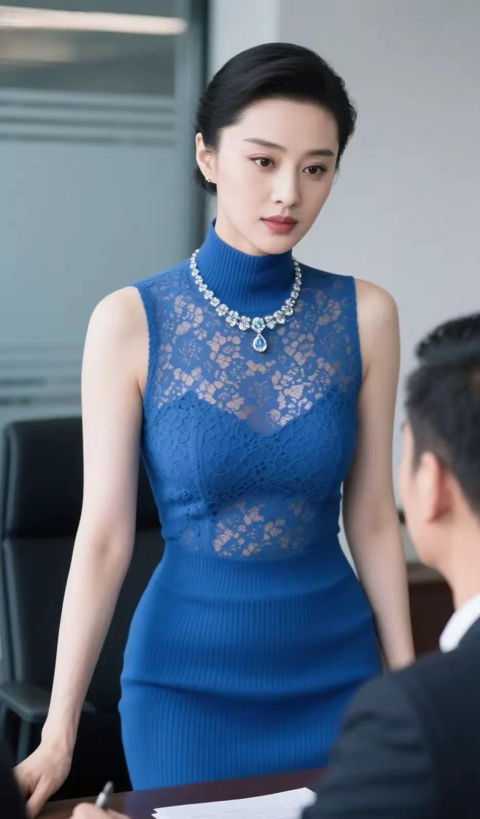 有些女人生来高雅，气质如兰