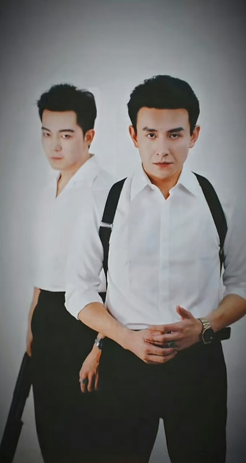 新英雄本色刘萧旭 刘萧旭新剧开机了，《新英雄本色》和甄子奇搭档双男主，这个造型如