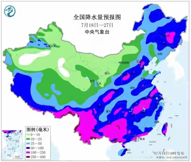 4天强降雨开启，12省暴雨，12号台风或下周生成，13号台风随后？
 
进入七月