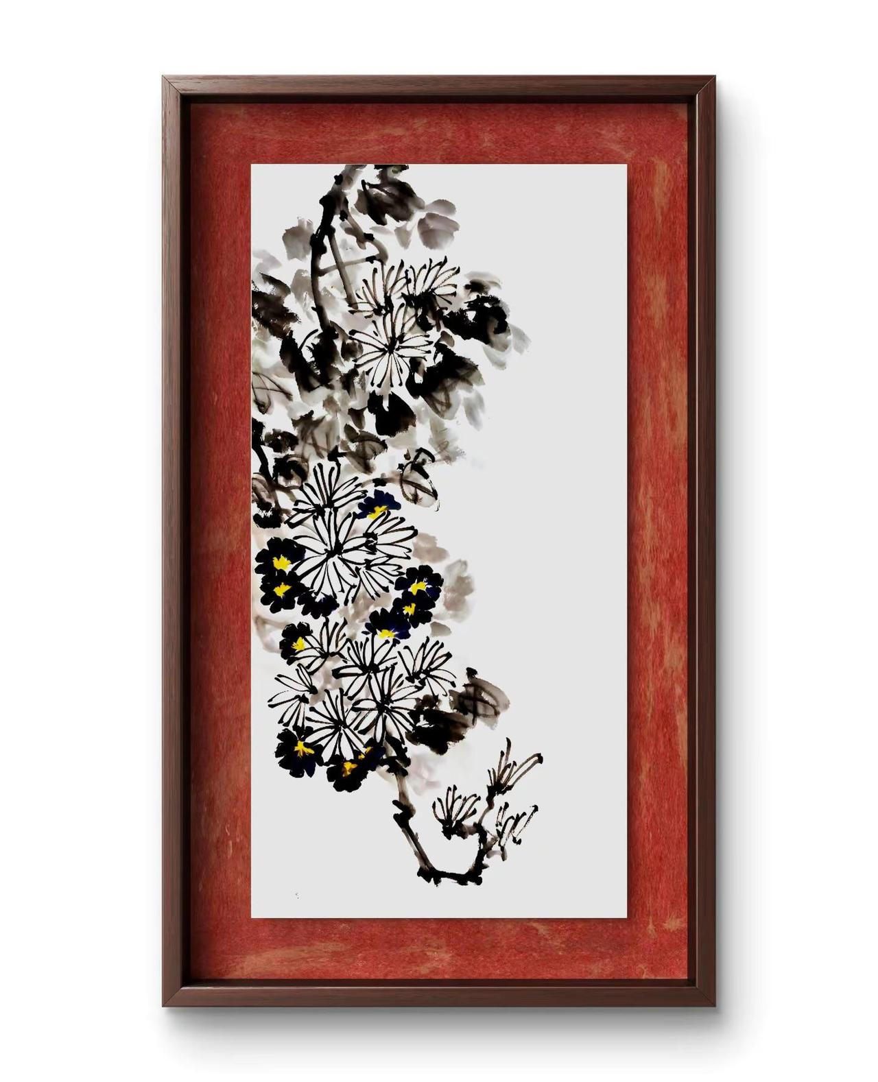 写意花鸟 国画花鸟 国画 水墨画