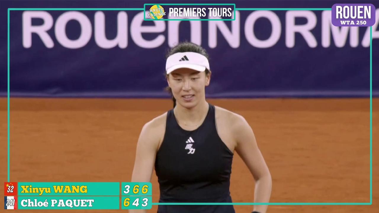 逆转女王！王欣瑜逆转上瘾！非要加点戏才赢球……鲁昂WTA250首轮
从资格赛突围